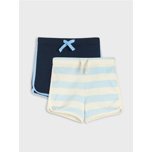 Sinsay - Szorty w stylu retro 2 pack - kremowy ze sklepu Sinsay w kategorii Odzież dla niemowląt - zdjęcie 179127130