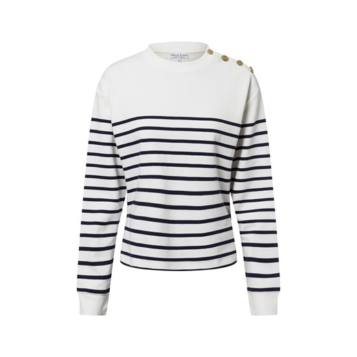 Marie Lund Bluza damska Kobiety Bawełna biały w paski ze sklepu vangraaf w kategorii Bluzy damskie - zdjęcie 179128281