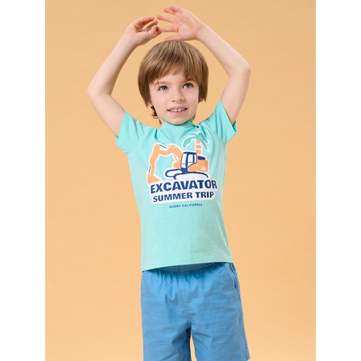 Sinsay - Koszulka - zielony Sinsay 122 Sinsay