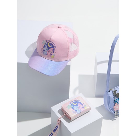 Sinsay - Czapka z daszkiem Stitch - różowy Sinsay S Sinsay