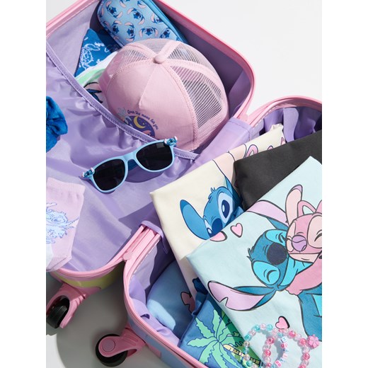 Sinsay - Czapka z daszkiem Stitch - różowy Sinsay S Sinsay