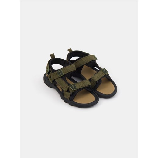 Sinsay - Sandały - khaki ze sklepu Sinsay w kategorii Sandały dziecięce - zdjęcie 179129821
