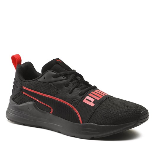 Sneakersy Puma Wired Run Pure 38927509 Czarny ze sklepu eobuwie.pl w kategorii Buty sportowe męskie - zdjęcie 179132264