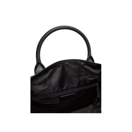 Torba podróżna czarna Emporio Armani