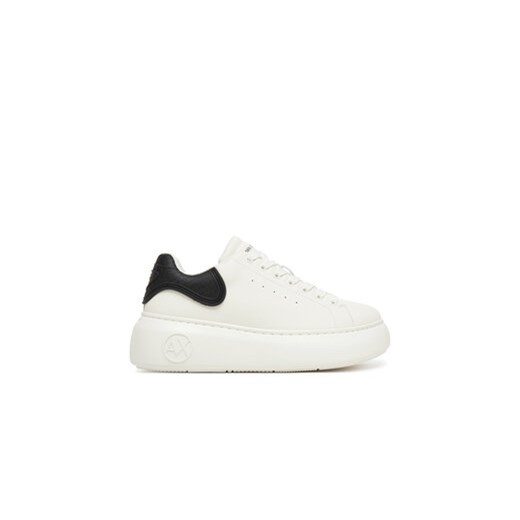 Buty sportowe damskie Armani Exchange sneakersy białe