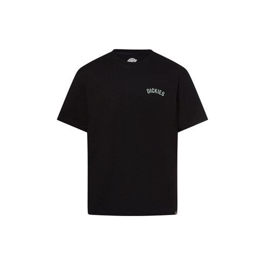 Dickies Koszulka męska - Snake Mężczyźni Bawełna czarny jednolity ze sklepu vangraaf w kategorii T-shirty męskie - zdjęcie 179137451