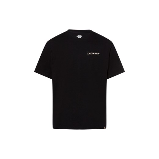 Dickies Koszulka męska - Landascape Mężczyźni Bawełna czarny jednolity ze sklepu vangraaf w kategorii T-shirty męskie - zdjęcie 179137452