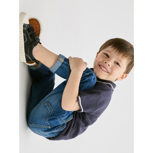 Reserved - Jeansy Carrot - niebieski Reserved 80 (9-12 m.) Reserved