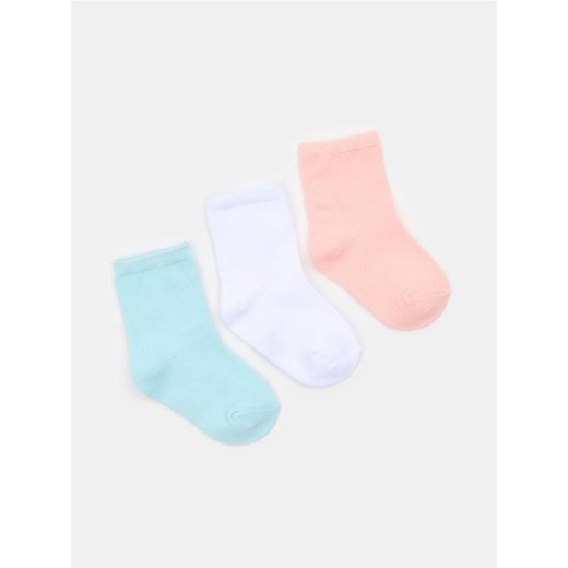 Sinsay - Skarpetki 3 pack - wielobarwny ze sklepu Sinsay w kategorii Skarpetki dziecięce - zdjęcie 179142150