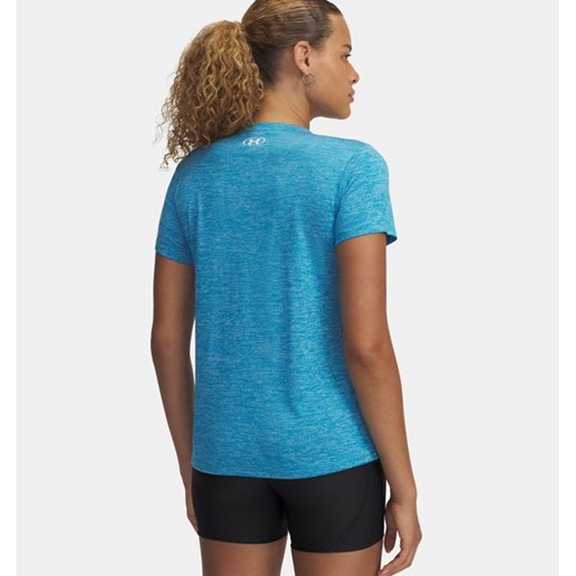 Under Armour bluzka damska z tkaniny z krótkim rękawem na wiosnę