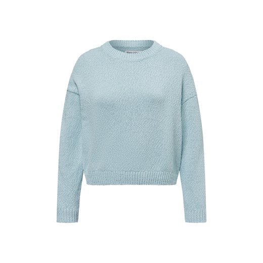 Marc O'Polo Denim Sweter damski z dzianiny Kobiety Bawełna jasnoniebieski jednolity ze sklepu vangraaf w kategorii Swetry damskie - zdjęcie 179146863
