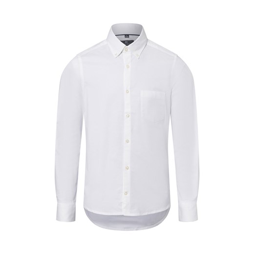Nils Sundström Męska koszula biznesowa Mężczyźni Slim Fit Bawełna biały jednolity - id: 744489-0001-09940 - marki Nils Sundström - 179146872 Nils Sundström Męska koszula biznesowa Mężczyźni Slim Fit Bawełna biały jednolity ze sklepu vangraaf w kategorii Koszule męskie - zdjęcie 179146872