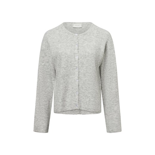 Neo Noir Kardigan damski z zawartością wełny - Vilja Kobiety Wełna jasny szary jednolity - id: 767342-0001-00400 - marki Neo Noir - 179146953 Neo Noir Kardigan damski z zawartością wełny - Vilja Kobiety Wełna jasny szary jednolity ze sklepu vangraaf w kategorii Swetry damskie - zdjęcie 179146953