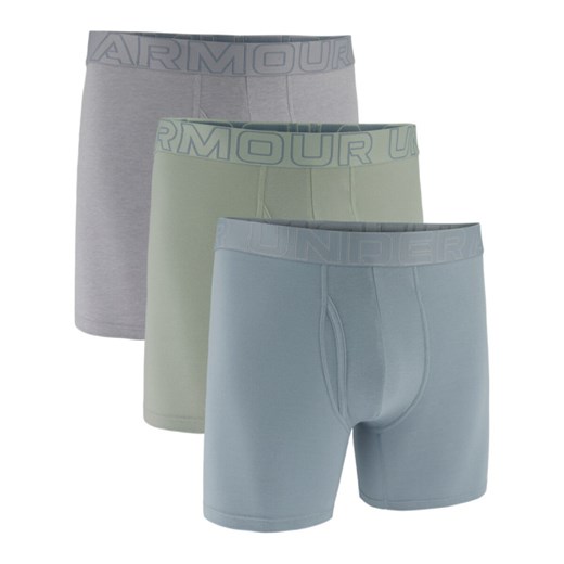 Męska bielizna treningowa (3-pack) Under Armour M UA Perf Cotton 6in - Under Armour S Sportstylestory.com