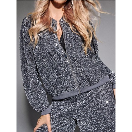 Sinsay - Bluza - srebrny ze sklepu Sinsay w kategorii Bluzy damskie - zdjęcie 179148382