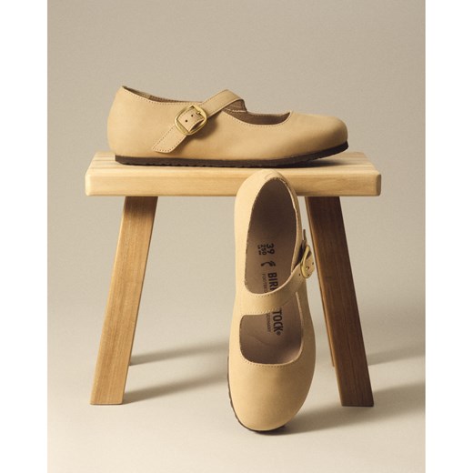Baleriny Birkenstock Tracy 1029776 Beżowy 36 eobuwie.pl