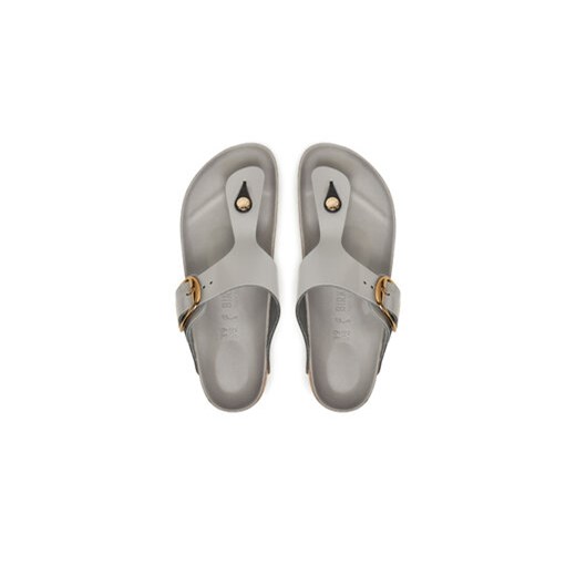 Birkenstock Japonki Gizeh Big Buckle Hex 1029507 Szary ze sklepu MODIVO w kategorii Klapki damskie - zdjęcie 179149764