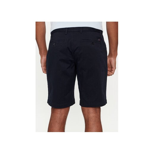 Tommy Hilfiger Szorty materiałowe Harlem MW0MW23568 Granatowy Regular Fit Tommy Hilfiger 33 MODIVO