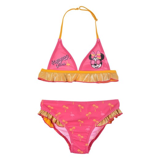 MINNIE MOUSE Bikini &quot;Minnie&quot; w kolorze pomarańczowo-różowym ze sklepu Limango Polska w kategorii Stroje kąpielowe - zdjęcie 179151443