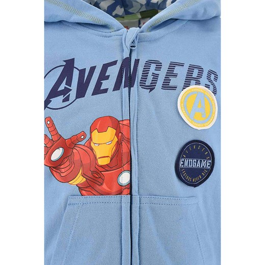 Avengers Bluza &quot;Avengers&quot; w kolorze błękitnym 104 okazyjna cena Limango Polska