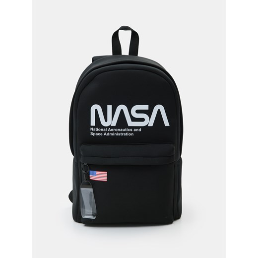 Sinsay - Plecak NASA - czarny Sinsay One Size Sinsay