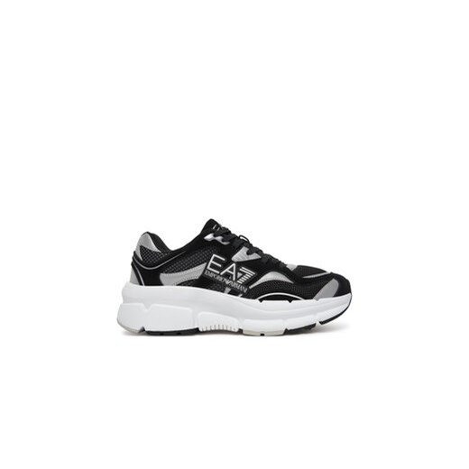 EA7 Emporio Armani Sneakersy X8X237 XK425 N763 Czarny ze sklepu MODIVO w kategorii Buty sportowe męskie - zdjęcie 179156180