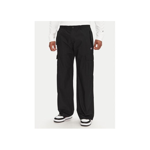 Champion Spodnie cargo 220763 Czarny Relaxed Fit ze sklepu MODIVO w kategorii Spodnie męskie - zdjęcie 179156513