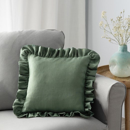 Poszewka Paula z falbaną Dekoria One Size dekoria.pl