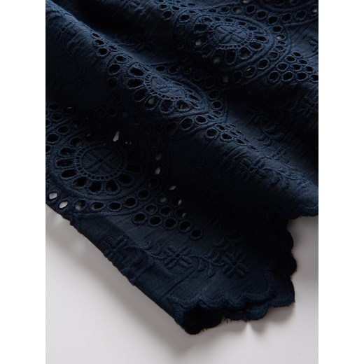 Reserved - Dwuwarstwowe spodnie - granatowy Reserved 164 (13 lat) Reserved