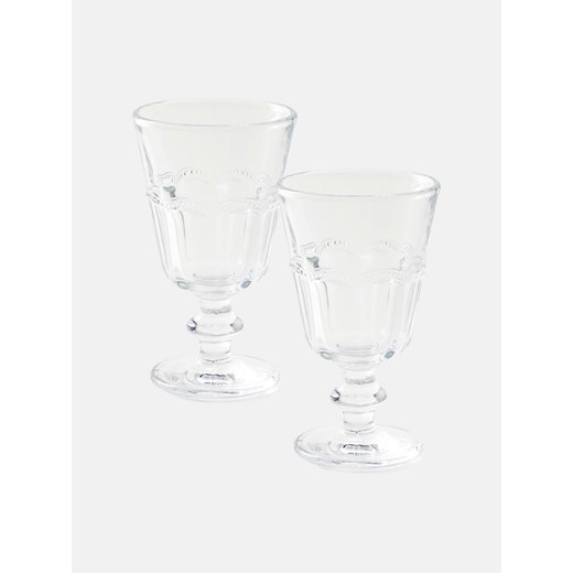 Sinsay - Szklanki na nóżce 2 pack - biały Sinsay One Size Sinsay