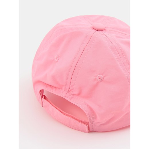 Sinsay - Bawełniana czapka z daszkiem - koralowy Sinsay 6-9 miesięcy Sinsay