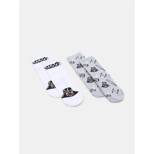 Sinsay - Skarpetki 2 pack Star Wars - wielobarwny ze sklepu Sinsay w kategorii Skarpetki dziecięce - zdjęcie 179161553
