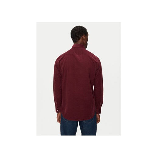 Tommy Hilfiger Koszula MW0MW36847 Bordowy Regular Fit Tommy Hilfiger L MODIVO