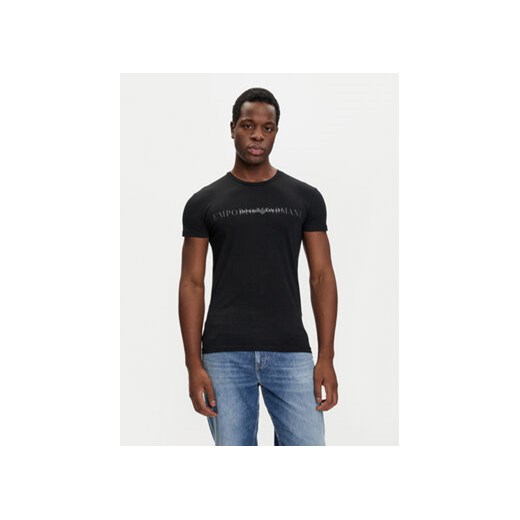 Emporio Armani Underwear T-Shirt 111035 4F729 00020 Czarny Slim Fit ze sklepu MODIVO w kategorii T-shirty męskie - zdjęcie 179165554