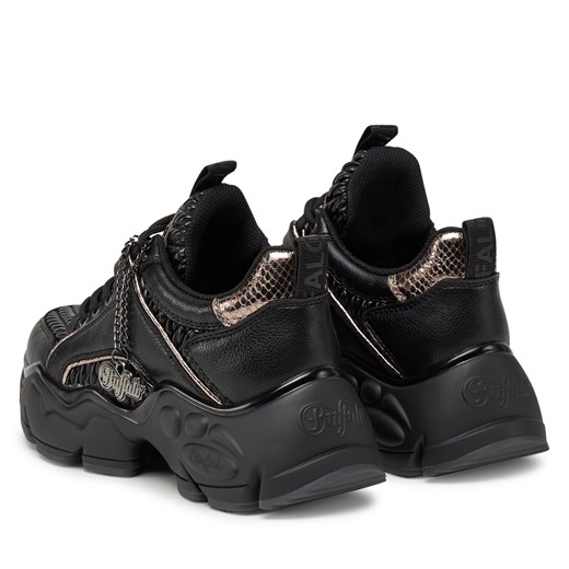 Sneakersy Buffalo Binary Quilt 1636304 Czarny Buffalo 38 eobuwie.pl