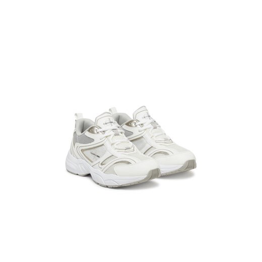Calvin Klein Jeans Sneakersy Retro Tennis Mesh Ml YW0YW01807 Biały 42 MODIVO