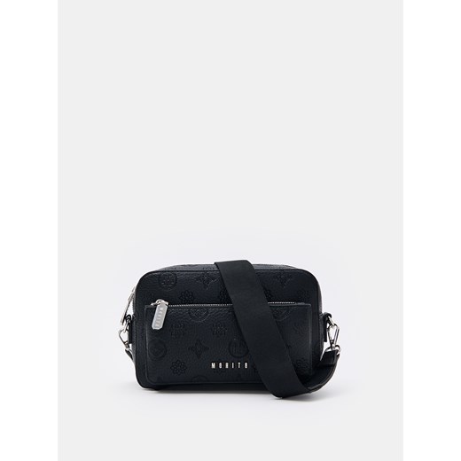 Mohito - Czarna torebka crossbody - czarny ze sklepu Mohito w kategorii Listonoszki - zdjęcie 179169234