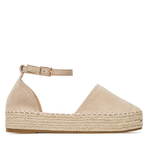 Espadryle damskie DeeZee tkaninowe casual na koturnie 