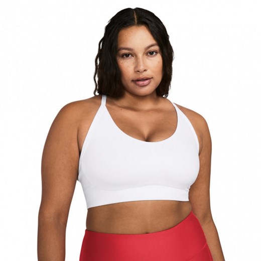 Biustonosz treningowy Under Armour UA Motion Bralette - biały - 22.04 ze sklepu Sportstylestory.com w kategorii Biustonosze - zdjęcie 179170553