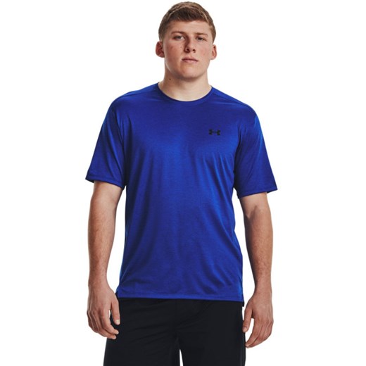 Męska koszulka treningowa Under Armour UA Tech Vent SS - niebieska ze sklepu Sportstylestory.com w kategorii T-shirty męskie - zdjęcie 179170631