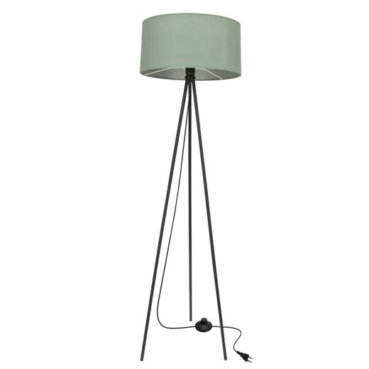 Miętowa lampa stojaca abażurowa - 8X M096 R9-C59 ze sklepu Edinos.pl w kategorii Lampy wiszące - zdjęcie 179170981