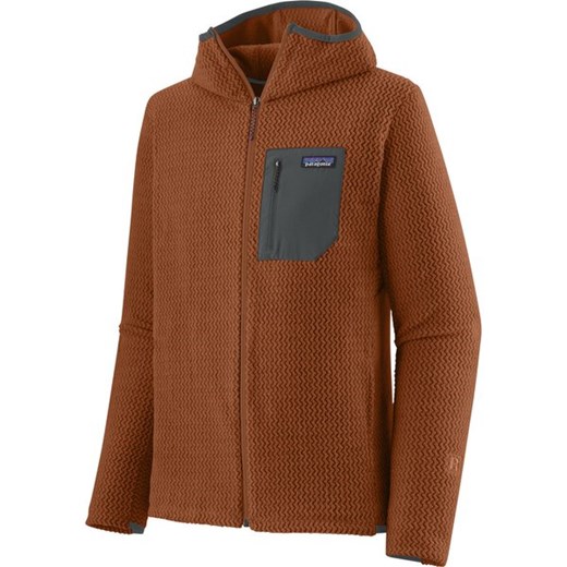 Polar męski R1 Air Full-Zip Hoody Patagonia ze sklepu SPORT-SHOP.pl w kategorii Bluzy męskie - zdjęcie 179171013