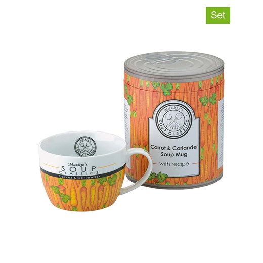 BIA INTERNATIONAL Kubki jumbo (2 szt.) w kolorze pomarańczowym - 650 ml ze sklepu Limango Polska w kategorii Kubki - zdjęcie 179171503
