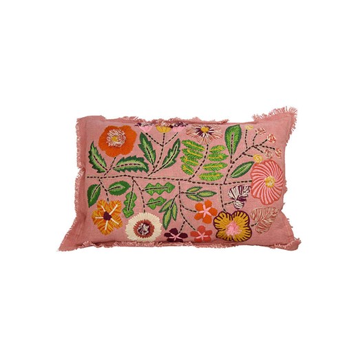 Kersten Poduszka &quot;Fruits&quot; w kolorze jasnoróżowym - 40 x 60 cm ze sklepu Limango Polska w kategorii Kołdry i poduszki - zdjęcie 179171771