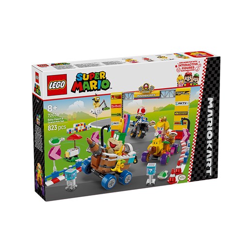 LEGO LEGO® Super Mario™ Mario Kart – Baby Peach &amp; Grand Prix-Set - 8+ ze sklepu Limango Polska w kategorii Zabawki - zdjęcie 179171883