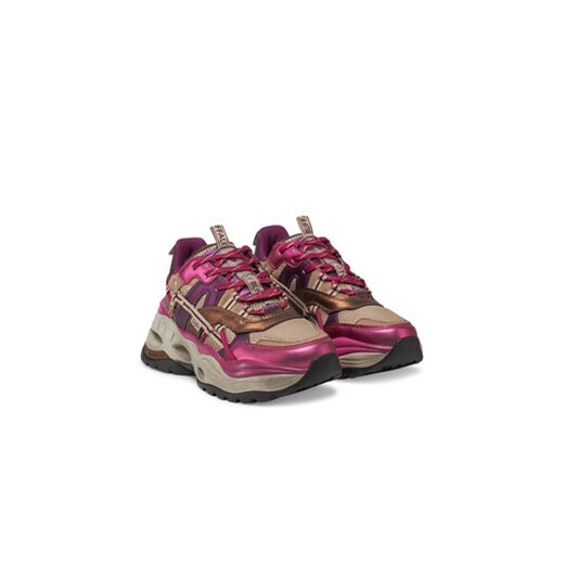 Wielokolorowe buty sportowe damskie Buffalo sneakersy płaskie