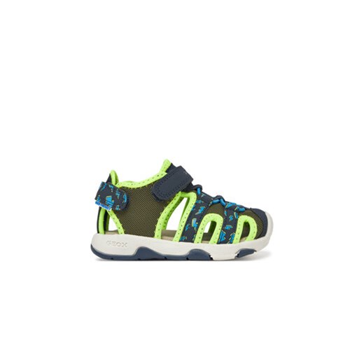 Geox Sandały B Sandal Multy B450FB 014CE CE3F4 S Khaki ze sklepu MODIVO w kategorii Sandały dziecięce - zdjęcie 179172771