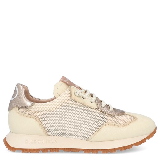 Hiszpańskie sneakersy - HISPANITAS CHV253869 KREMOWE ze sklepu Tymoteo.pl - sklep obuwniczy w kategorii Buty sportowe damskie - zdjęcie 179174591