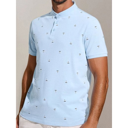 Sinsay - Koszulka z nadrukiem allover - Inny ze sklepu Sinsay w kategorii T-shirty męskie - zdjęcie 179174770