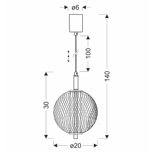 Lampa sufitowa Lumes
